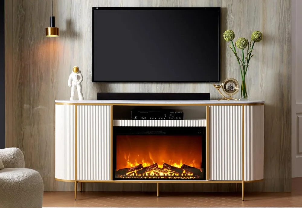 best stand alone electric fireplace